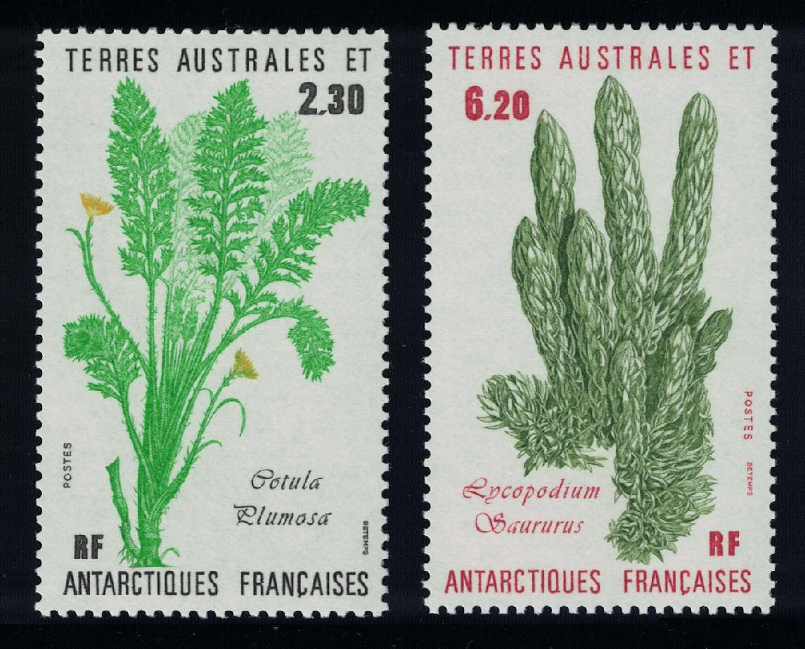 French Southern and Antarctic Territories Plants 2v 1986 MNH SG#216-217 MI#214-215