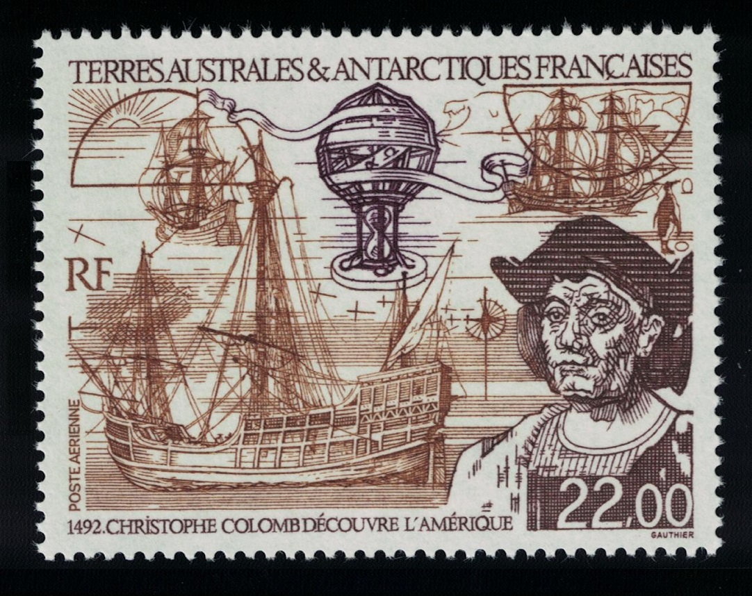 French Southern and Antarctic Territories Christopher Columbus Discovery of America 1992 MNH SG#302 MI#291