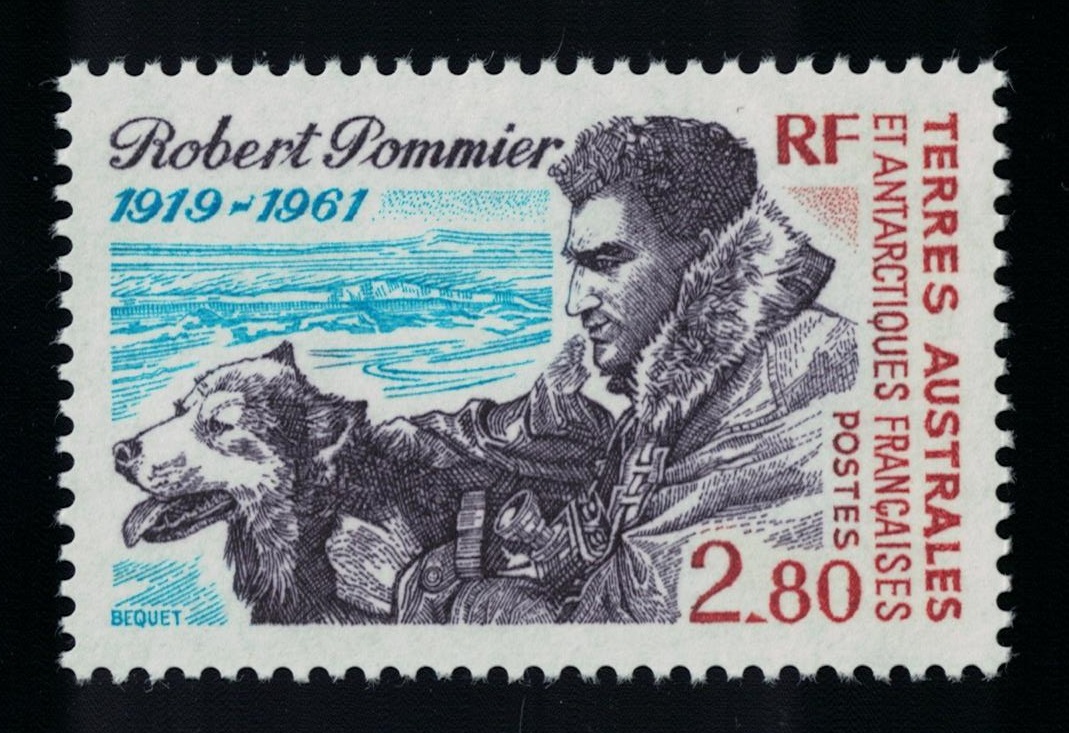 French Southern and Antarctic Territories Robert Pommier explorer Dog 1994 MNH SG#324 MI#321