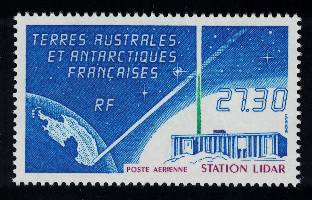 French Southern and Antarctic Territories Space Lidar Research Station 1994 MNH SG#333 MI#327