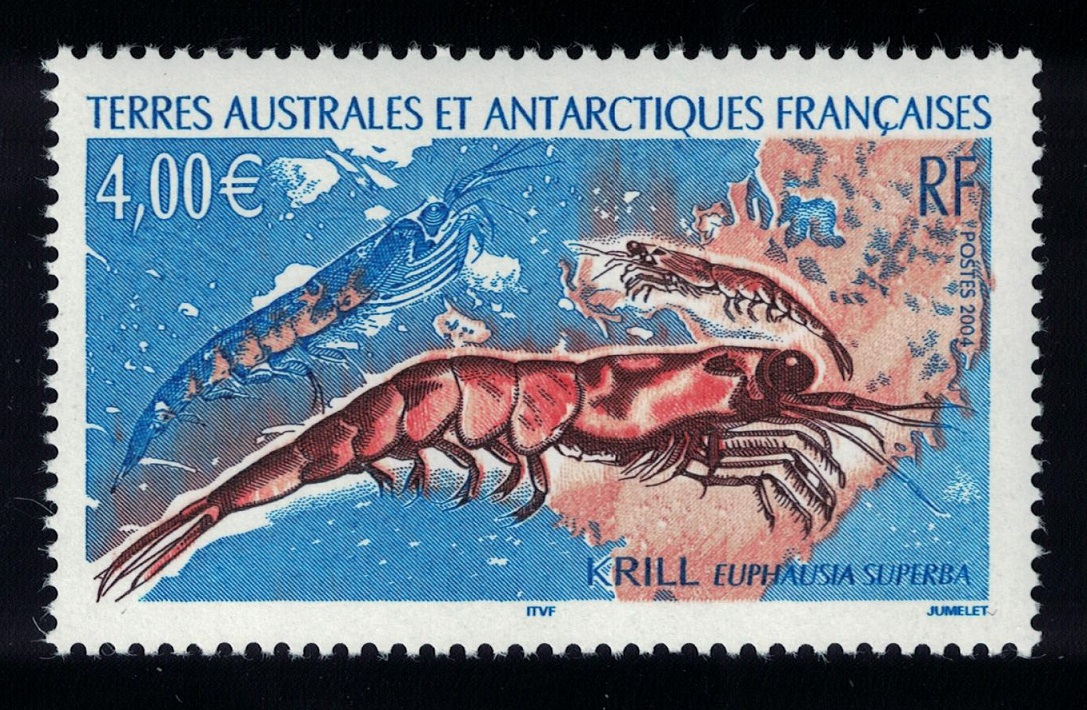 French Southern and Antarctic Territories Krill &#39;Euphausia superba&#39; 2004 MNH SG#526 MI#552