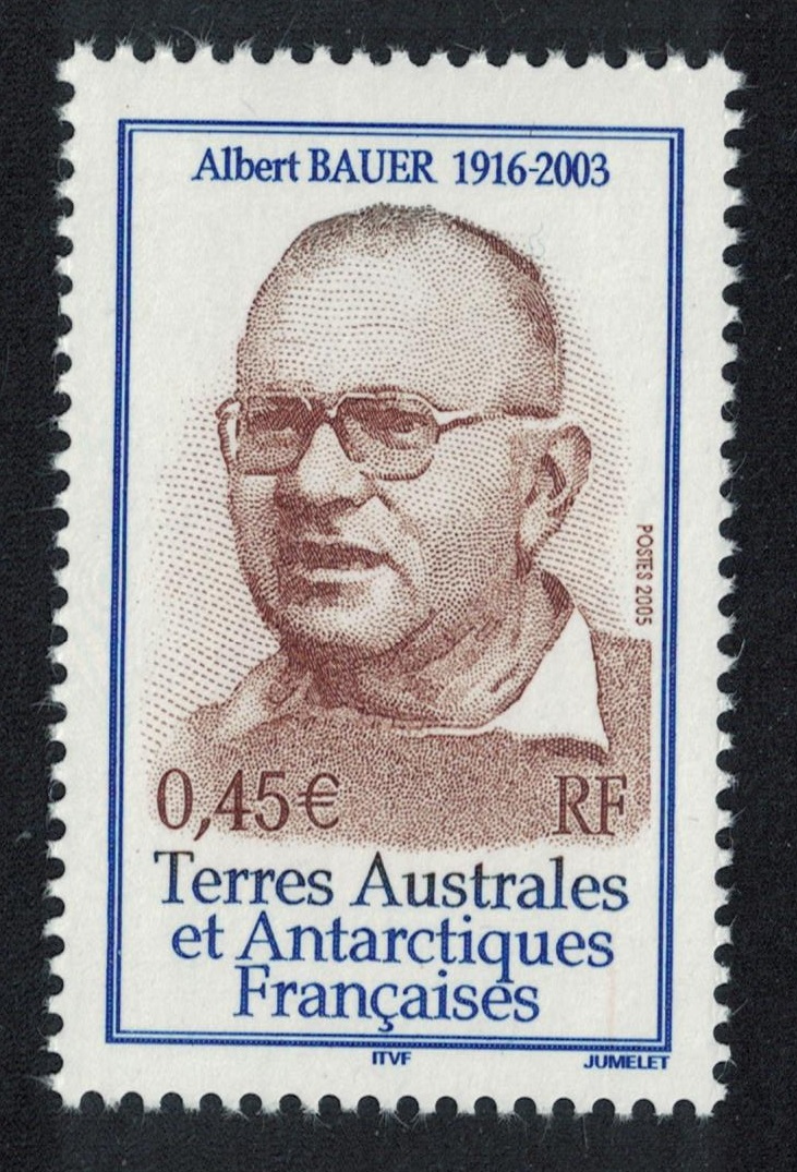 French Southern and Antarctic Territories Albert Bauer 2005 MNH SG#531 MI#557