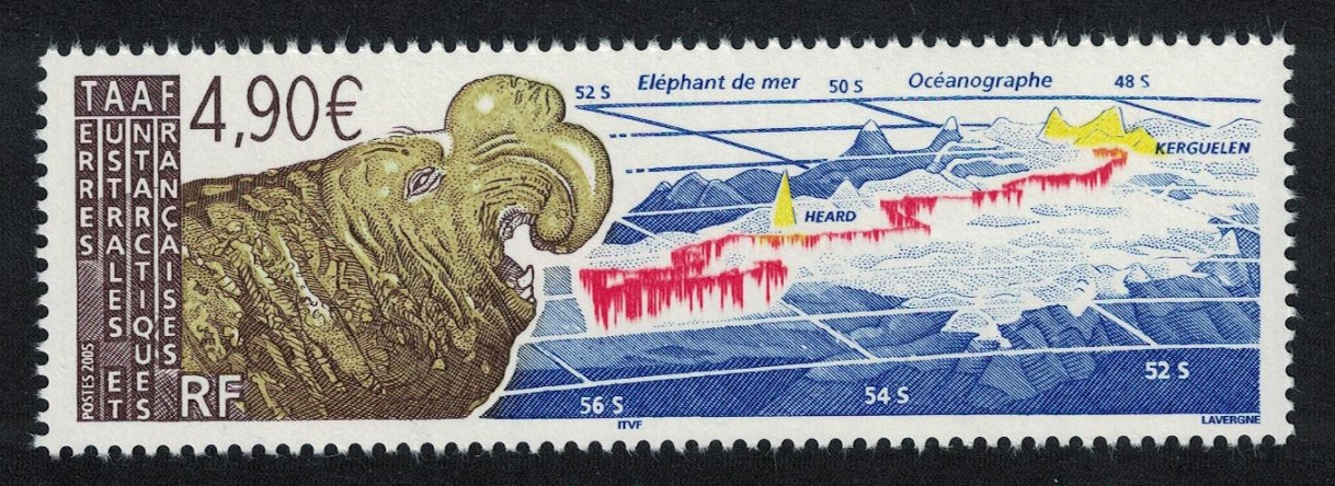 French Southern and Antarctic Territories Elephant Seal 2005 MNH SG#540 MI#566