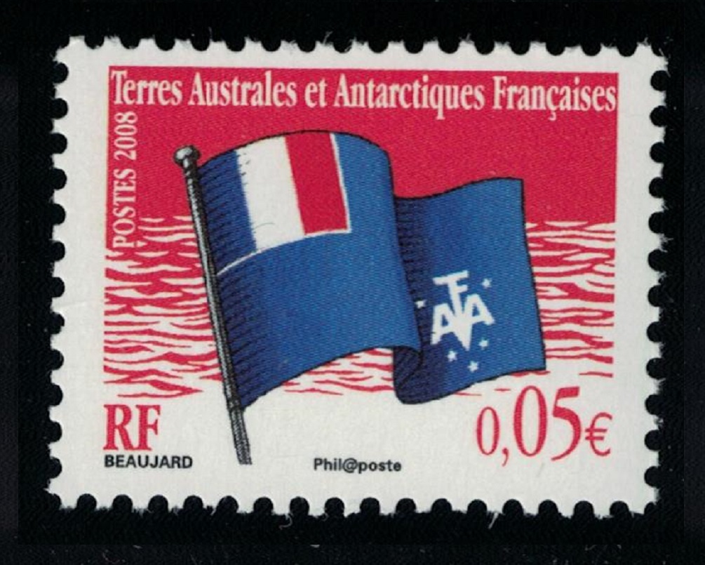 French Southern and Antarctic Territories Flag 0.05 2008 MNH SG#595