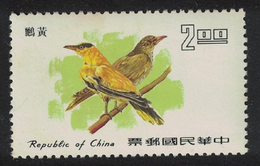 Taiwan Black-naped Orioles Birds $2 1977 MNH SG#1134