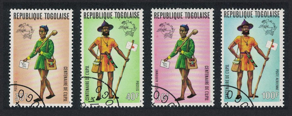 Togo UPU 4v 1974 CTO SG#1003-1006