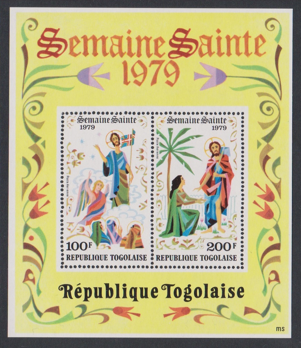 Togo Easter MS 1979 MNH SG#MS1348