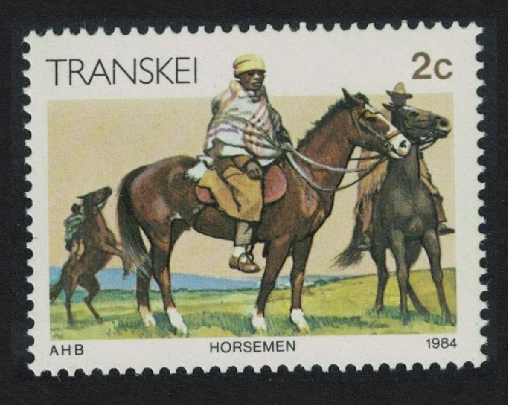 Transkei Horsemen Horses 2c 1984 MNH SG#137 MI#138x