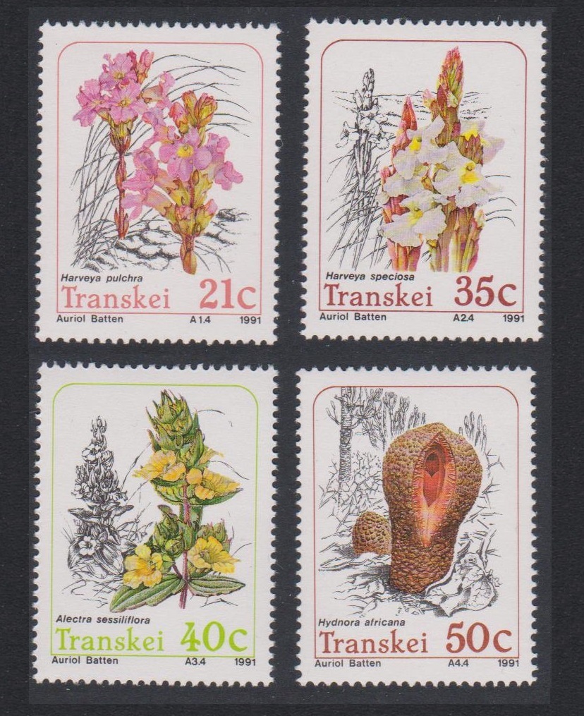 Transkei Parasitic Plants 4v 1991 MNH SG#261-264 MI#279-282