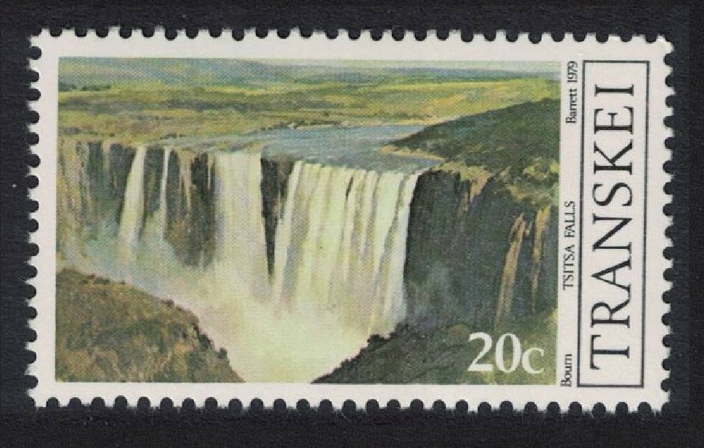 Transkei Tsitsa Falls Waterfall 20c 1979 MNH SG#61 MI#61