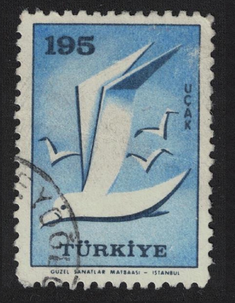 Turkey Gulls Birds 1959 Canc SG#1849