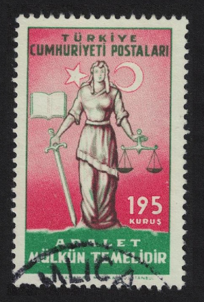 Turkey Trial of Ex-Government Officials 195k 1960 Canc SG#1922