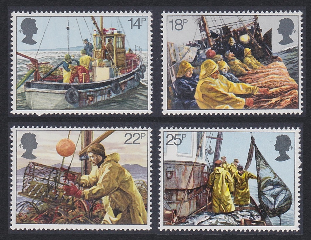 Great Britain Fishing Industry 4v 1981 MNH SG#1166-1169