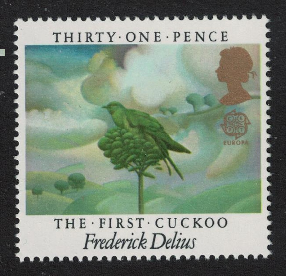 Great Britain Cuckoo Bird Europa CEPT British Composers 1985 MNH SG#1284 Sc#1105