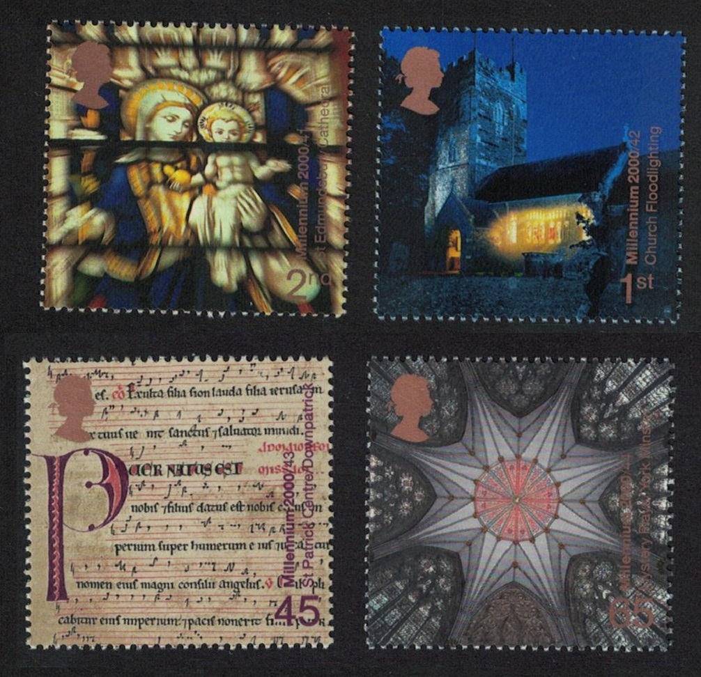 Great Britain Millennium Projects Spirit and Faith 4v 2000 MNH SG#2170-2173 Sc#1930-1933