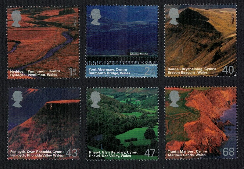 Great Britain A British Journey: Wales 6v 2004 MNH SG#2466-2471 Sc#2215-2220