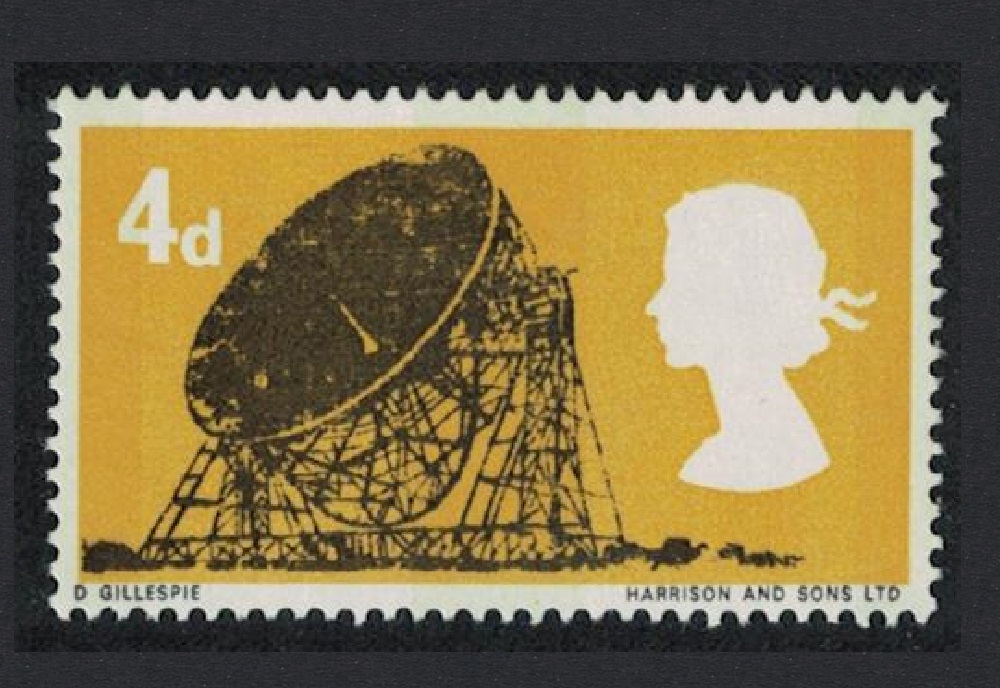 Great Britain British Technology Radio telescope 4d 1966 MNH SG#701p