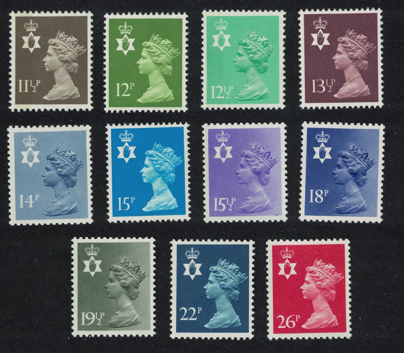 Great Britain Northern Ireland Regional Definitives COLLECTION 1981 MNH