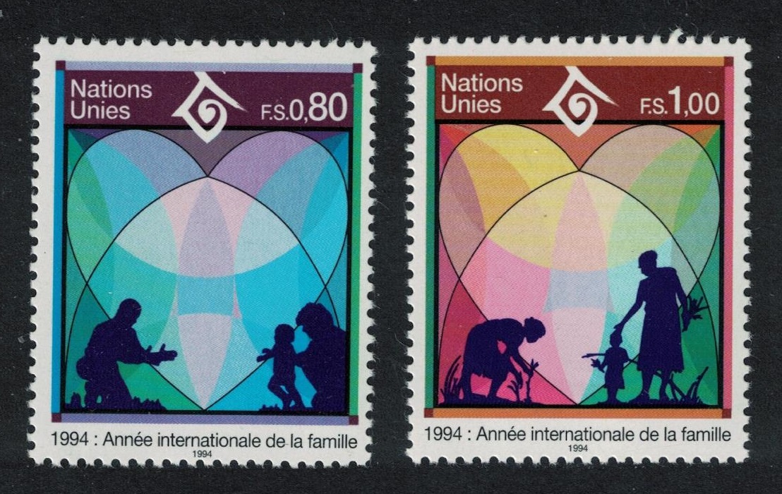 United Nations - Geneva International Year of the Family 2v 1994 MNH SG#G244-G245