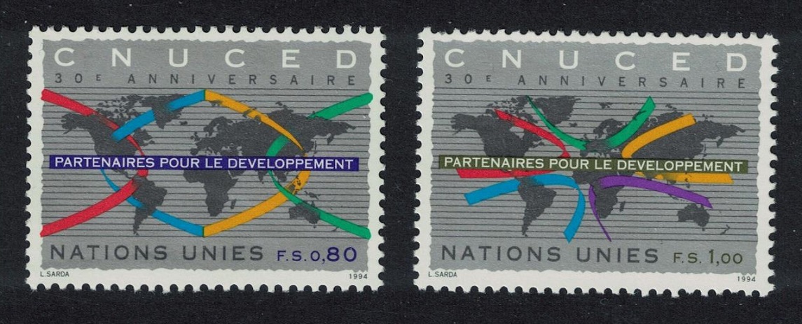 United Nations - Geneva Trade and Development 2v 1994 MNH SG#G260-G261