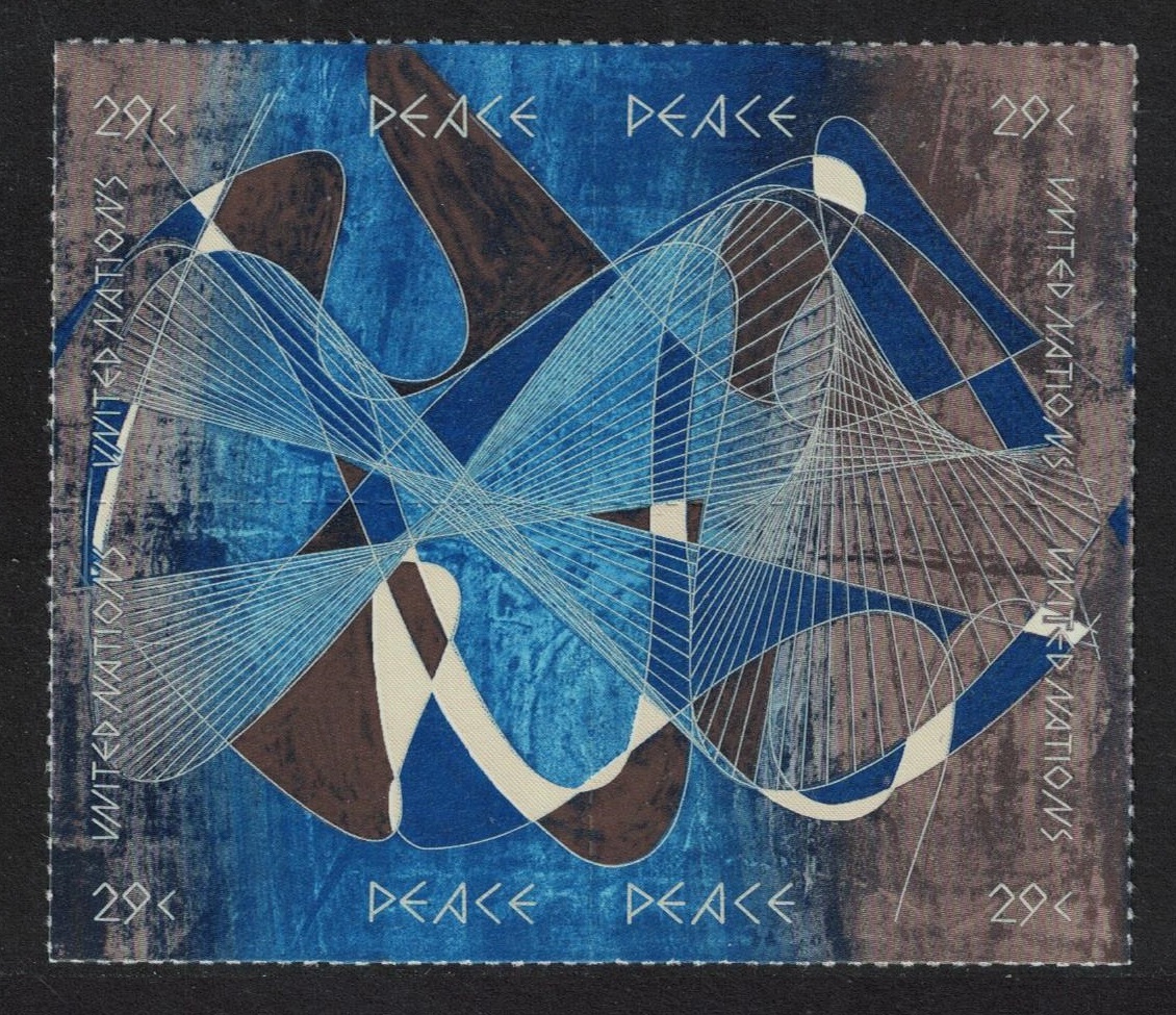 United Nations - New York International Peace Day Roul Block of 4 1993 MNH SG#639-642