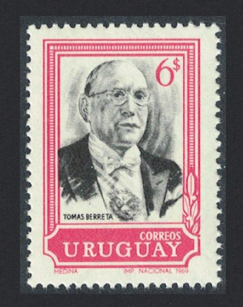 Uruguay President Tomas Berreta 1969 MNH SG#1413 MI#1159