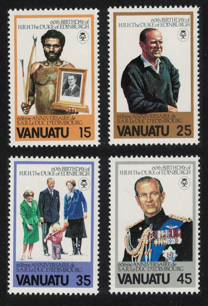 Vanuatu Duke of Edinburgh Award 4v 1981 MNH SG#311-314 Sc#304-307