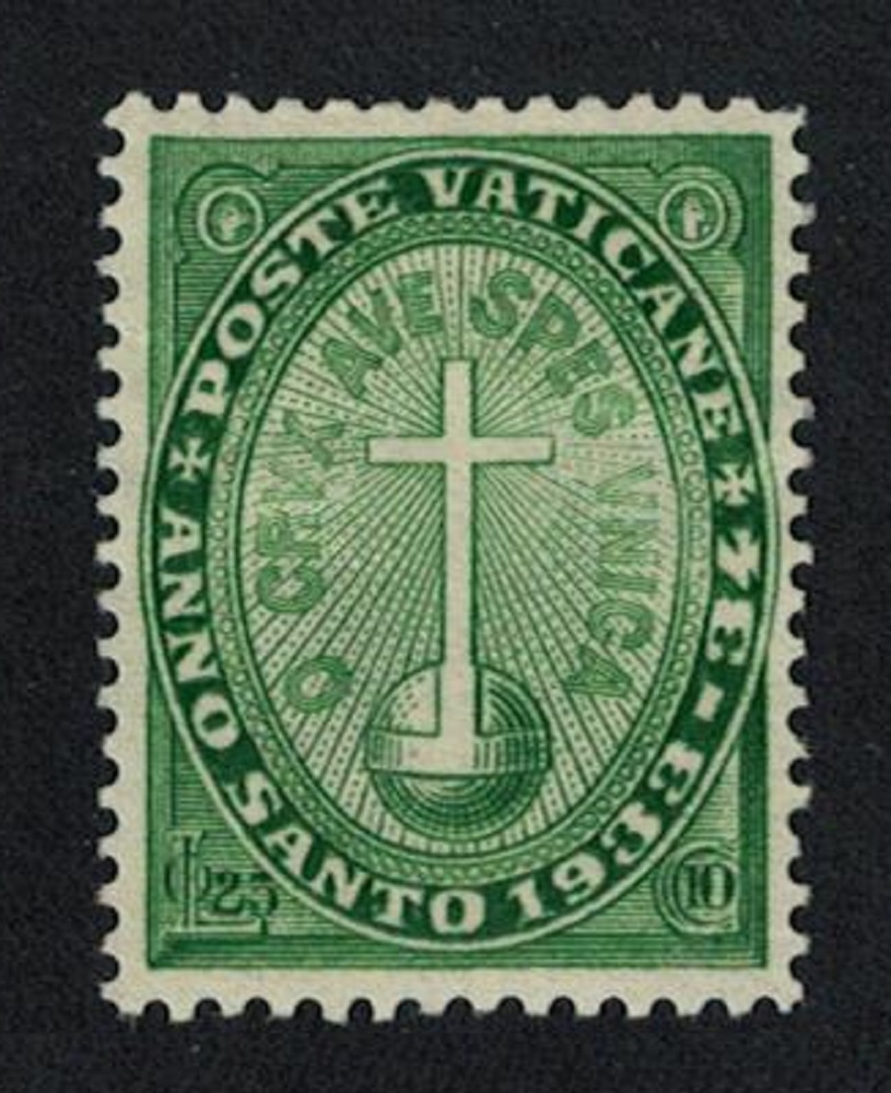 Vatican Holy Year 25c+10c 1933 MH SG#15