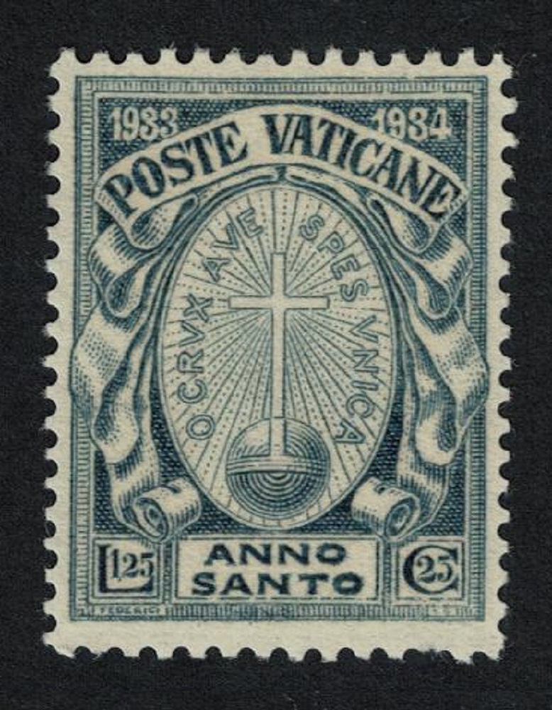 Vatican Holy Year 1l.25+25c 1933 MH SG#18