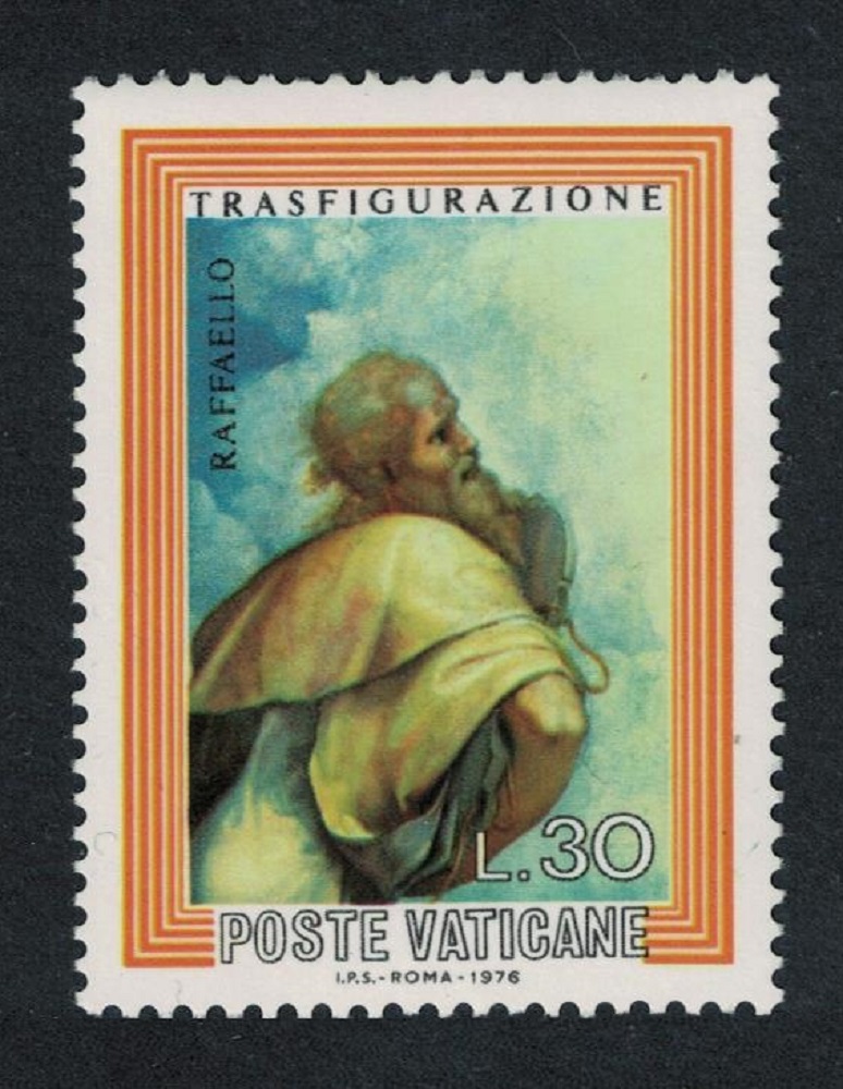 Vatican Details of Raphael&#39;s &#39;Transfiguration&#39; 30L 1976 MNH SG#659