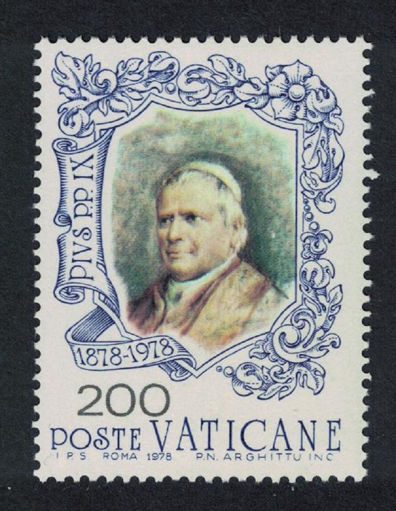 Vatican Pope Pius IX 200l 1978 MNH SG#698 Sc#634