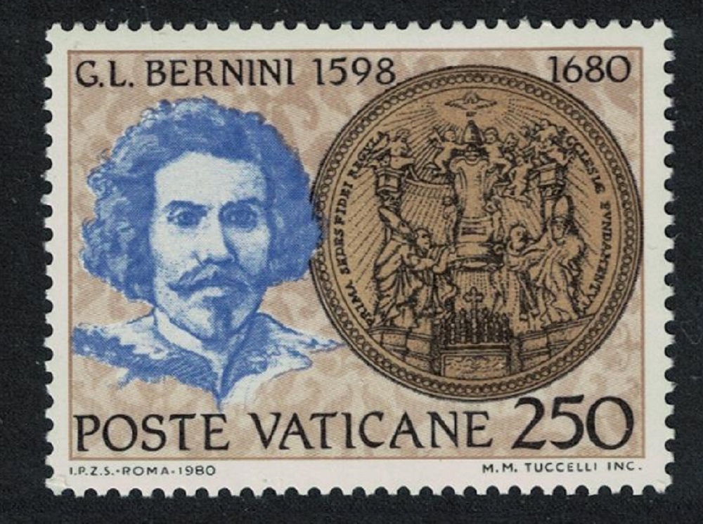 Vatican Bernini artist and architect 250L 1980 MNH SG#749 Sc#675