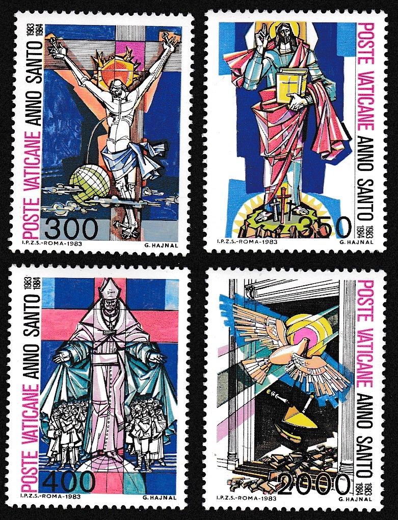 Vatican Birds Holy Year 1983 4v 1983 MNH SG#793-796 Sc#721-724