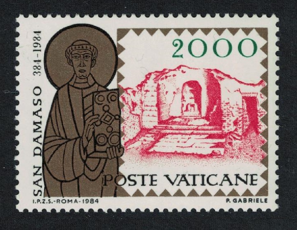 Vatican Pope St Damasus 2000L 1984 MNH SG#828 Sc#751