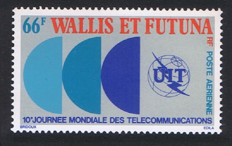 Wallis and Futuna World Telecommunications Day 1978 MNH SG#286 Sc#C82