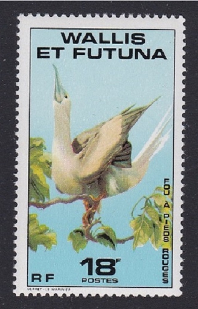 Wallis and Futuna Ocean Birds Red-footed Booby 18f 1978 MNH SG#295 Sc#215