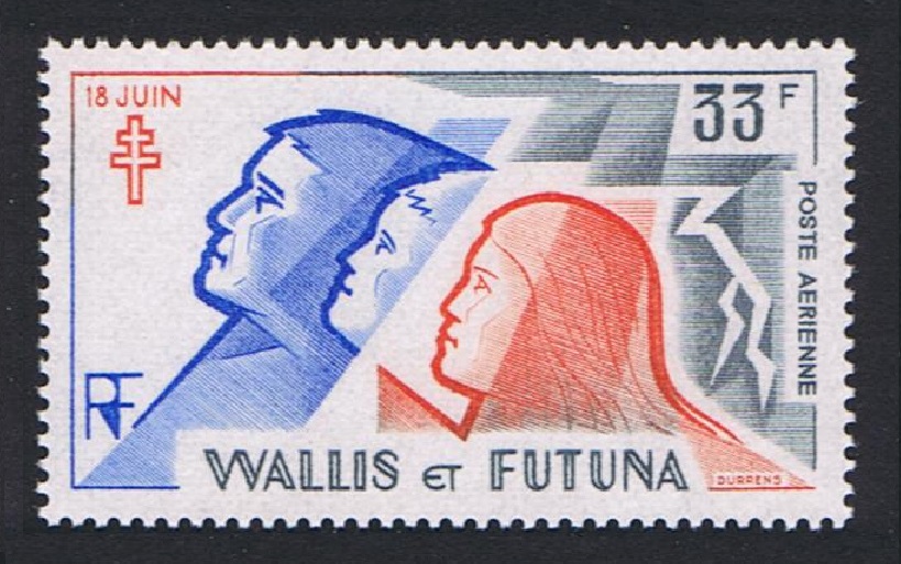 Wallis and Futuna 18 June Appeal 1979 MNH SG#327 Sc#C94