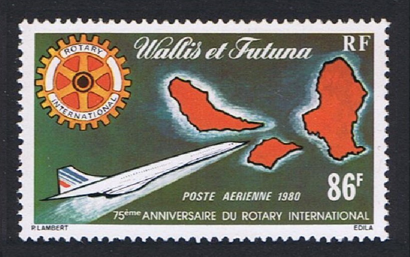 Wallis and Futuna Rotary International 1980 MNH SG#348 Sc#C99