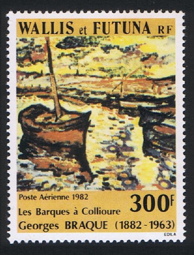 Wallis and Futuna Georges Braque painter 1982 MNH SG#391 Sc#113