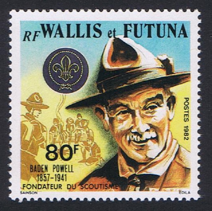 Wallis and Futuna Scouts Birth Anniversary of Lord Baden-Powell 1982 MNH SG#400 Sc#287