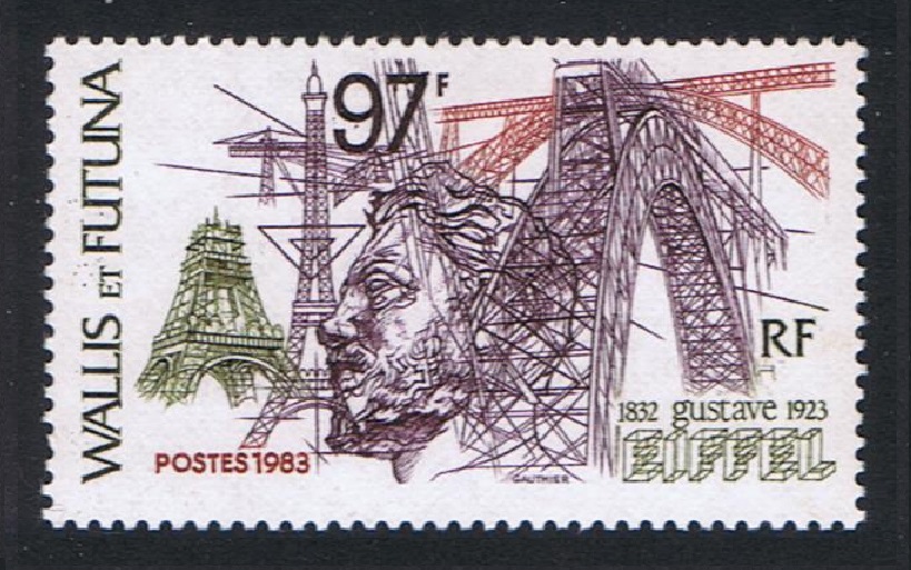 Wallis and Futuna Gustave Eiffel 1983 MNH SG#418 Sc#300