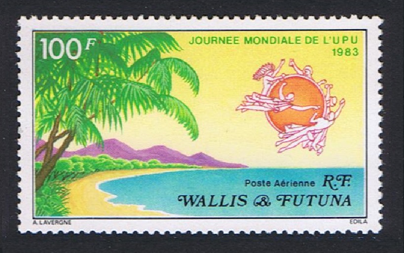 Wallis and Futuna World UPU Day 1983 MNH SG#420 Sc#C120