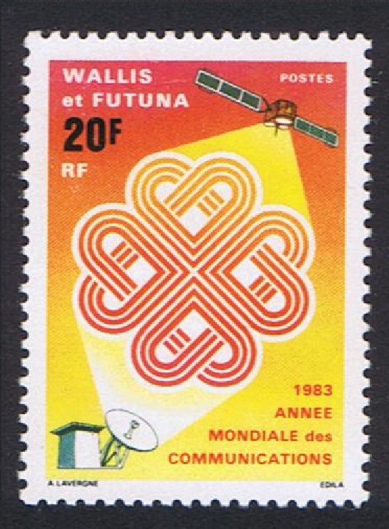 Wallis and Futuna World Communications Year 1983 MNH SG#426 Sc#302