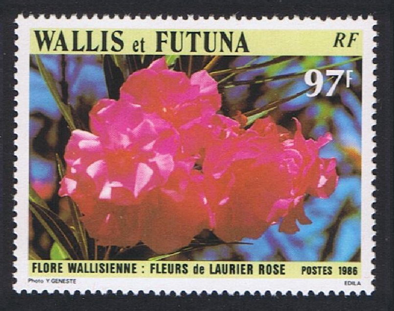 Wallis and Futuna Oleander 1986 MNH SG#497 Sc#345