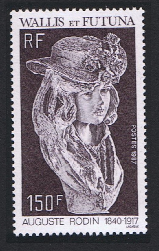 Wallis and Futuna Auguste Rodin Sculptor 1987 MNH SG#518 Sc#361