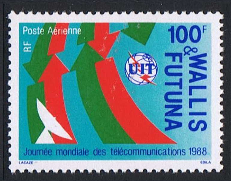 Wallis and Futuna World Telecommunications Day 1988 MNH SG#532 MI#552 Sc#C159