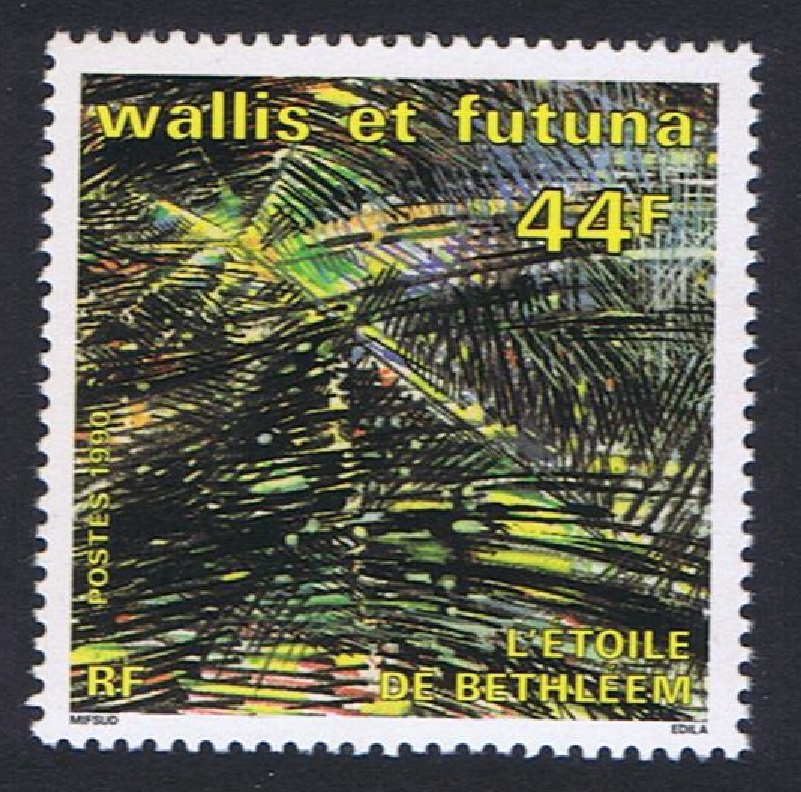 Wallis and Futuna Bethlehem Star 1990 MNH SG#555 MI#574 Sc#388