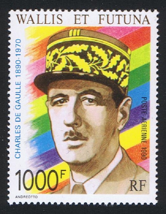 Wallis and Futuna Birth Centenary of General De Gaulle 1990 MNH SG#568 MI#587 Sc#C165