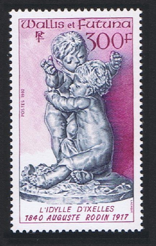 Wallis and Futuna 75th Death Anniversary of Rodin 1992 MNH SG#615 Sc#438