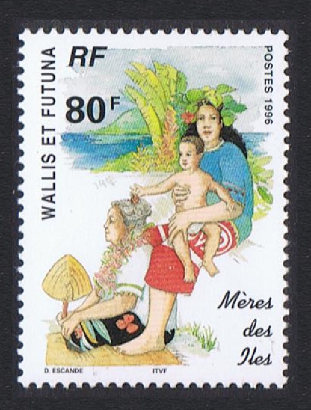 Wallis and Futuna Island Mothers 1996 MNH SG#673 Sc#476